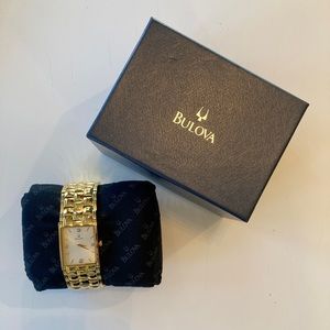 Bulova women’s gold watch